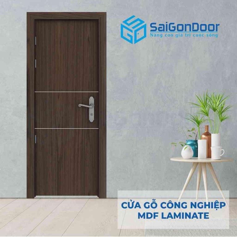 Cửa gỗ MDF Laminate P1R2b SGD Cửa gỗ MDF Laminate P1R2b SGD