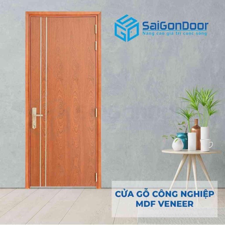 Cửa gỗ MDF veneer P1R2 SGD Cửa gỗ MDF veneer P1R2 SGD