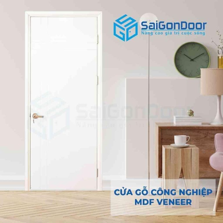 Cửa gỗ MDF veneer P1R4-C1 SGD Cửa gỗ MDF veneer P1R4-C1 SGD