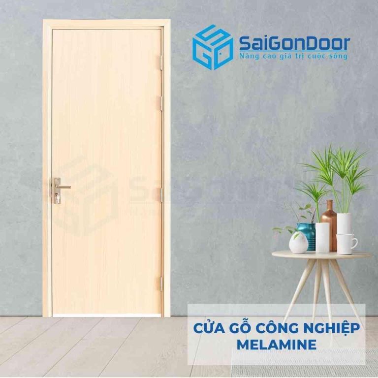 Cửa gỗ MDF Melamine P1-2 SGD Cửa gỗ MDF Melamine P1-2 SGD