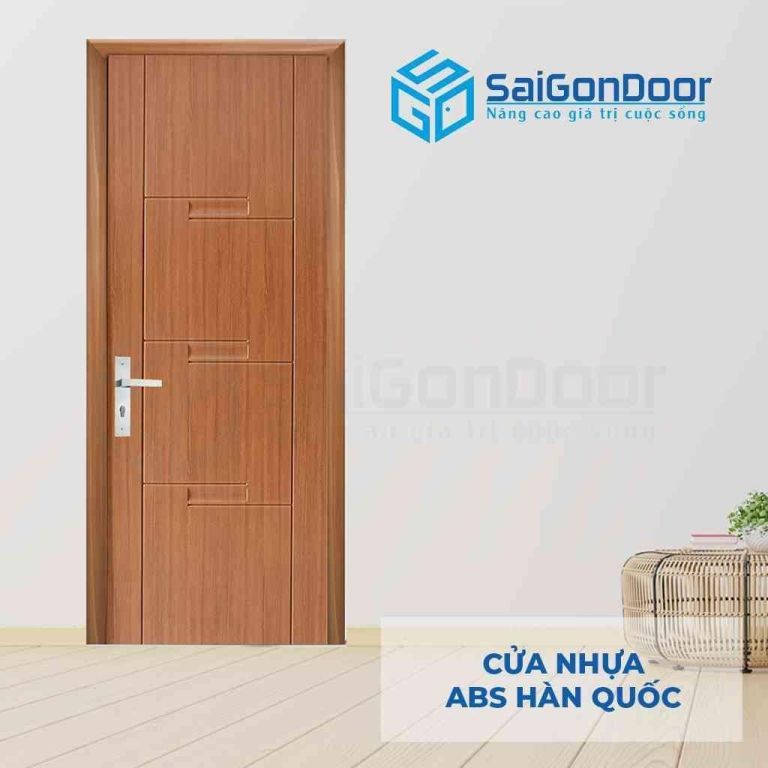 Top 30 mẫu cửa chống ồn phòng ngủ thịnh hành nhất hiện nay 2 Cửa nhựa ABS KOS 111-W0901 SGD