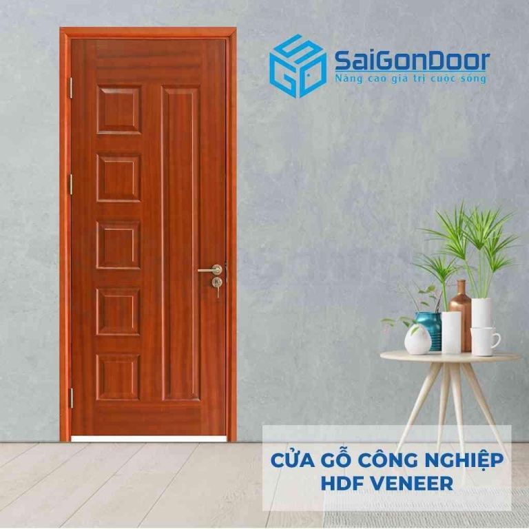 Cửa gỗ HDF Veneer 6B SGD Cửa gỗ HDF Veneer 6B SGD