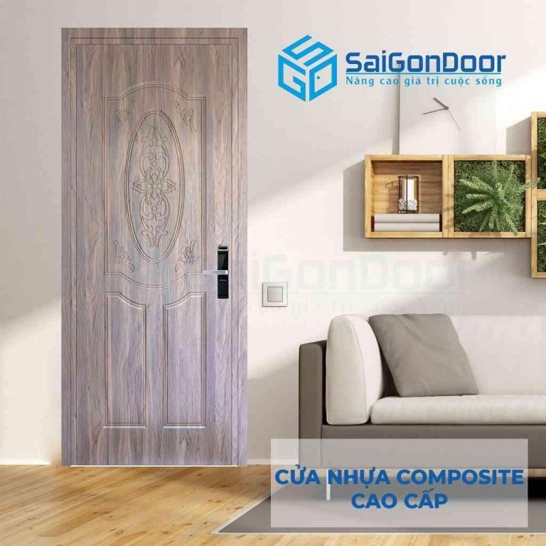 Cửa nhựa composite B14-60 SGD Cửa nhựa composite B14-60 SGD