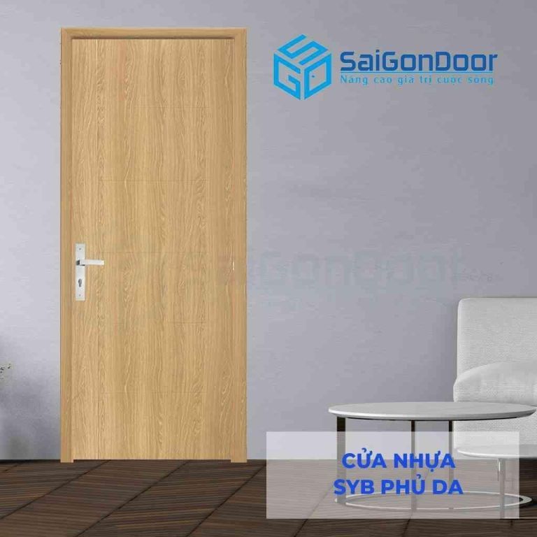 Cửa nhựa SYB phủ da 47 SGD Cửa nhựa SYB phủ da 47 SGD