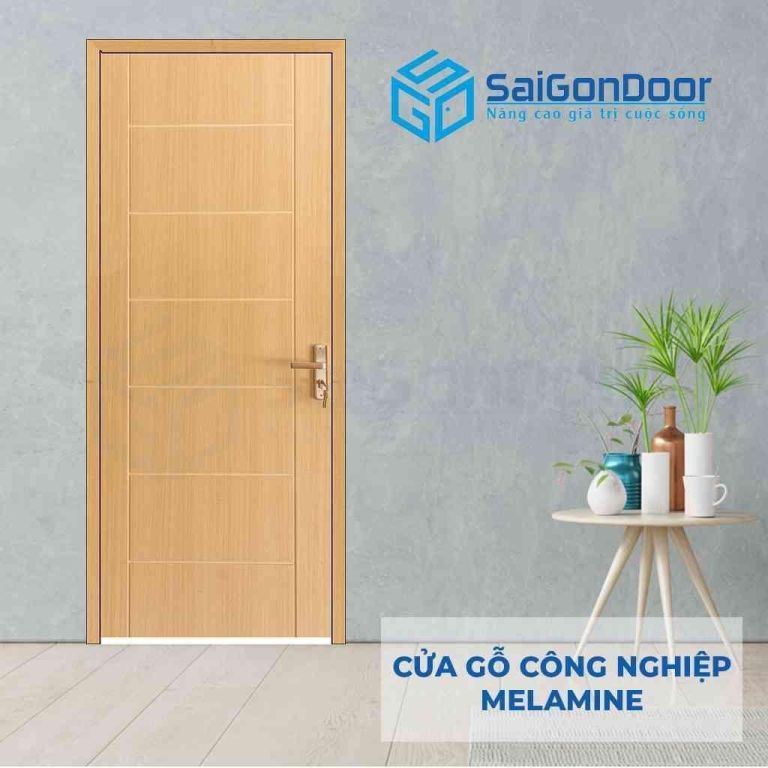 Cửa gỗ MDF Melamine P1R8 SGD Cửa gỗ MDF Melamine P1R8 SGD