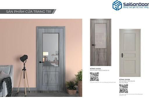 Sản phẩm cửa gỗ composite trang trí Catalogue cua go composite tai SaigonDoor phien ban moi12
