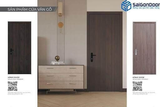 Sản phẩm cửa gỗ composite vân gỗ Catalogue cua go composite tai SaigonDoor phien ban moi8