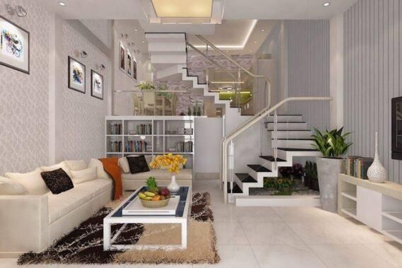 50+ Mẫu thiết kế nhà 3 tầng đẹp được ưa chuộng nhất hiện nay 18 Mẫu thiết kế nhà 3 tầng có gác lửng