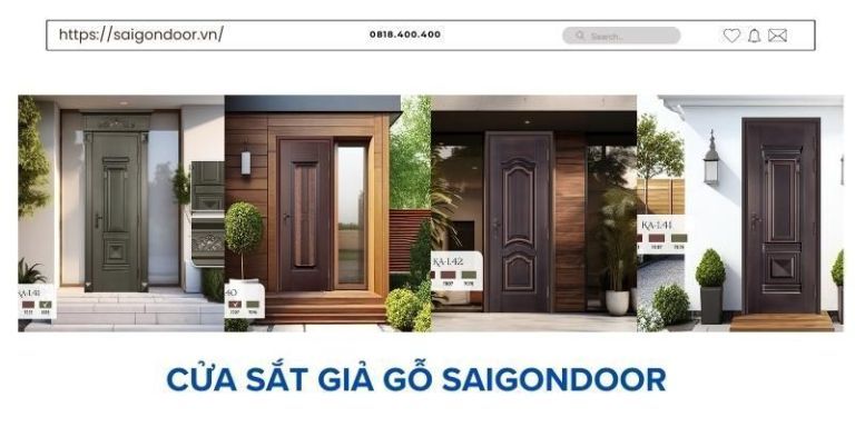 20+ Mẫu Cửa Sắt Giả Gỗ Đẹp Chất Lượng - Giá Xưởng Mới Nhất 17 Tổng quan chung về cửa sắt giả gỗ trên thị trường