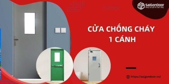Cửa chống cháy 1 cánh