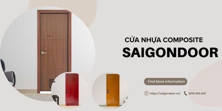 Cửa Gỗ Nhựa Composite Premium Sài Gòn Door Chất Lượng Cao 12 Cửa gỗ nhựa composite premium có chất lượng cao