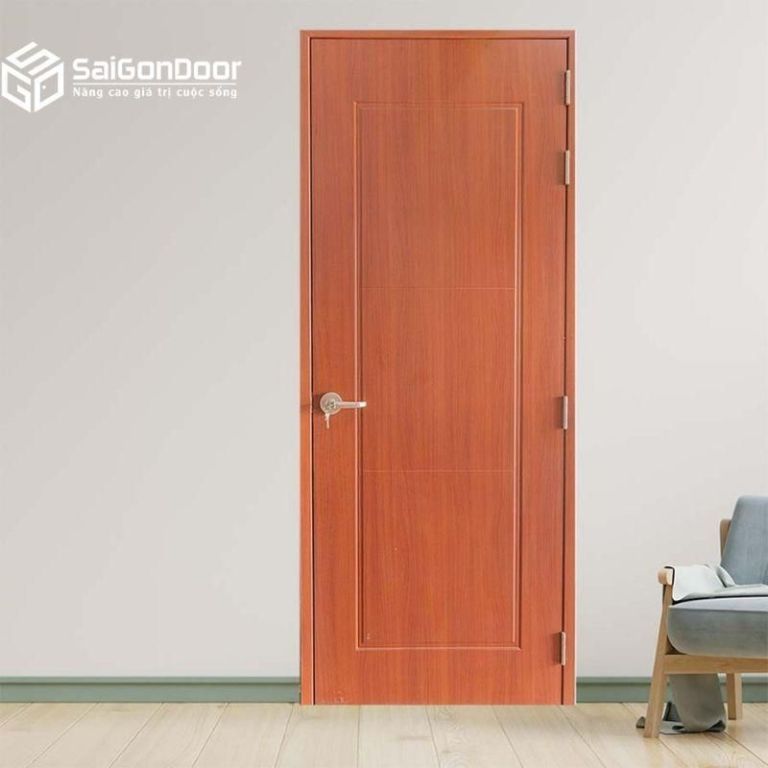 Lắp Cửa Composite Cho Phòng Ngủ - Hướng Dẫn Thực Hiện Chi Tiết 25 Ráp phần cánh vào khung bao