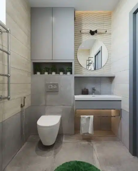 99+ Mẫu thiết kế nhà vệ sinh hiện đại tiện ích nhất hiện nay 22 Lựa chọn kích thước nhà vệ sinh phù hợp