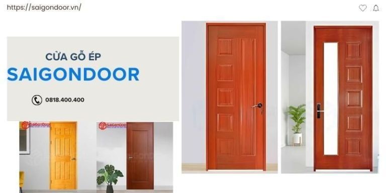 Cửa gỗ ép được nhiều người lựa chọn sử dụng 