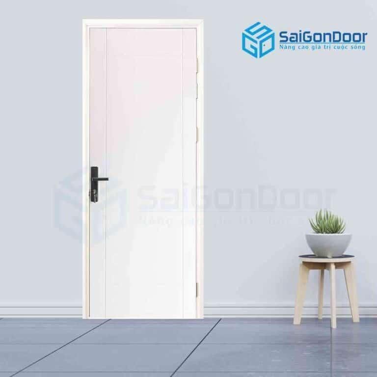 Top 10+ Mẫu cửa gỗ phủ nhựa PVC bền - đẹp nhất hiện nay 5 cửa gỗ phủ nhựa PVC