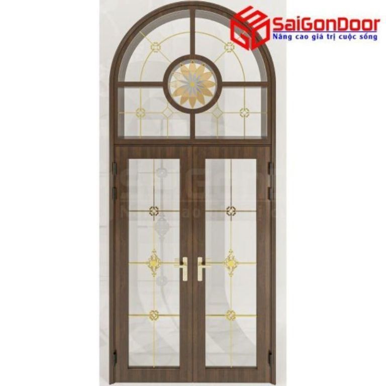 Top 20+ Cửa Nhôm Giả Gỗ Phòng Ngủ Xu Hướng 2025 Mới Nhất 28 Cửa nhôm giả gỗ phòng ngủ có nan trang trí