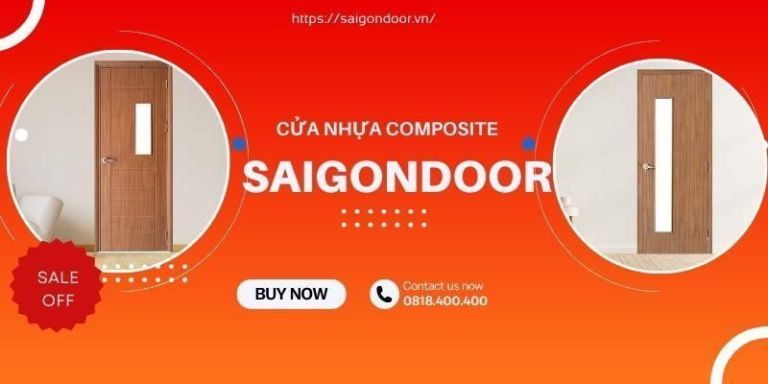 Đặc điểm mẫu cửa composite cho nhà phố 