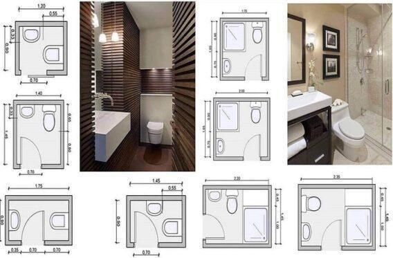 99+ Mẫu thiết kế nhà vệ sinh hiện đại tiện ích nhất hiện nay 28 Thiết kế nhà vệ sinh với kích thước chuẩn