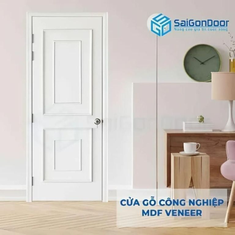 Mẫu cửa gỗ MDF chất lượng 