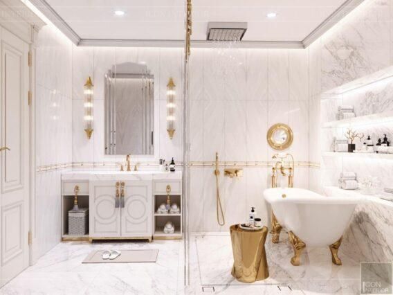 99+ Mẫu thiết kế nhà vệ sinh hiện đại tiện ích nhất hiện nay 25 Phong cách cổ điển tạo sự sang trọng