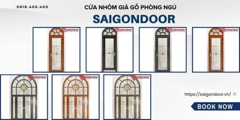 Top 20+ Cửa Nhôm Giả Gỗ Phòng Ngủ Xu Hướng 2025 Mới Nhất 32 Tuổi thọ các mẫu cửa cao, bền bỉ
