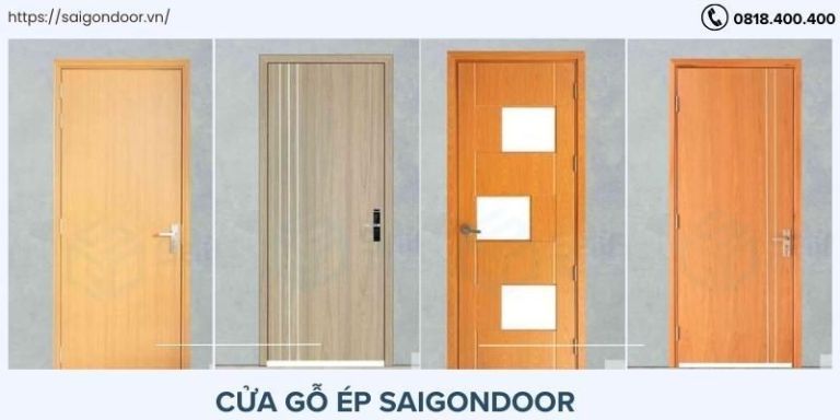 Vị trí lắp đặt cửa gỗ ép phù hợp 
