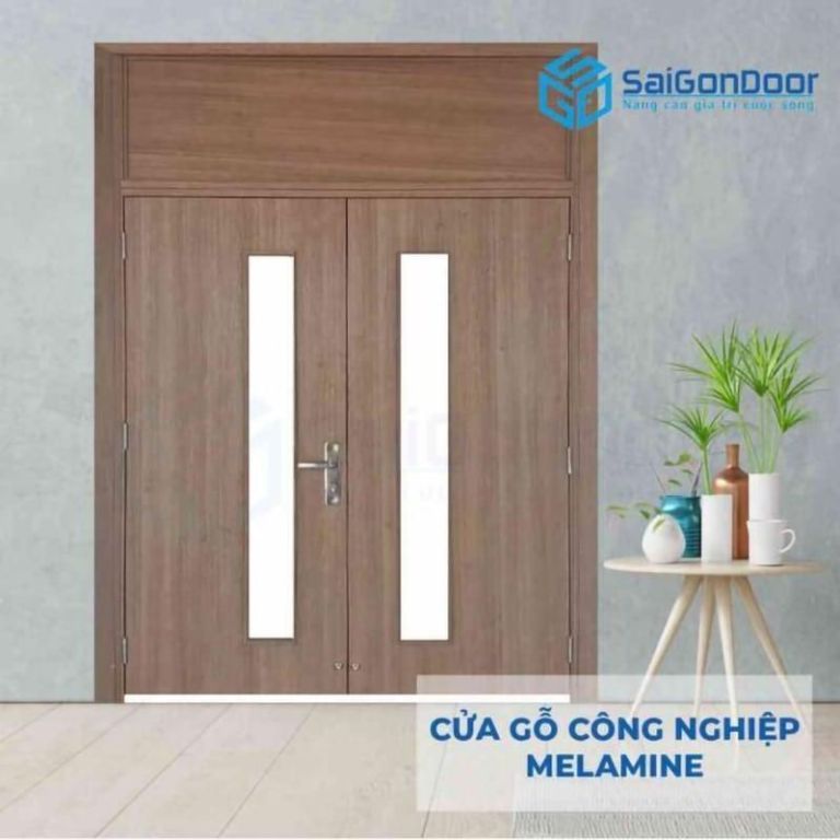 Cách chọn kích thước và mẫu cửa chính 2 cánh bằng gỗ phù hợp 6 cửa chính 2 cánh 1