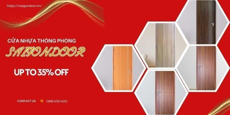 30+ Mẫu Cửa Nhựa Thông Phòng - Cập Nhật Báo Giá Cửa Mới Nhất 43 Lắp đặt linh hoạt cho nhiều công trình
