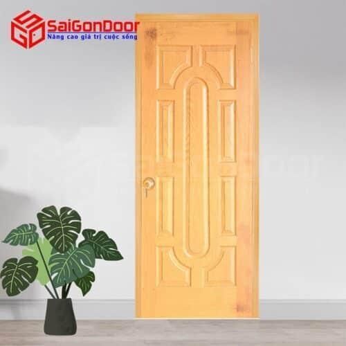 Cửa gỗ công nghiệp HDF Veneer 019 Sồi
