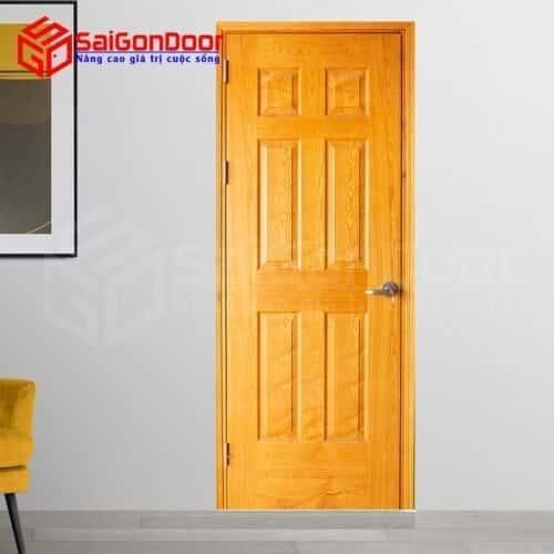 Cửa gỗ công nghiệp HDF Veneer 6A Ash