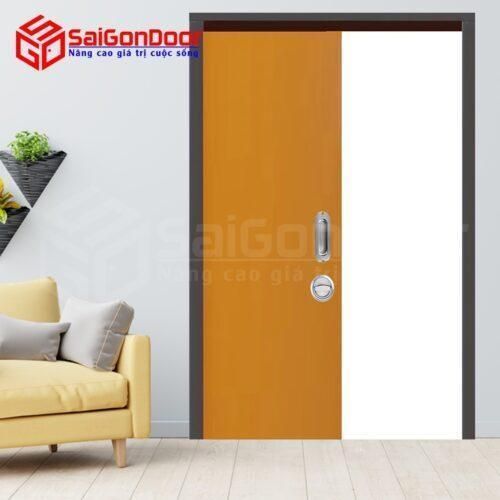 Cửa gỗ công nghiệp Cửa lùa trượt MDF P1 3K