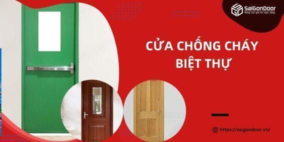 Cửa Chống Cháy Biệt Thự