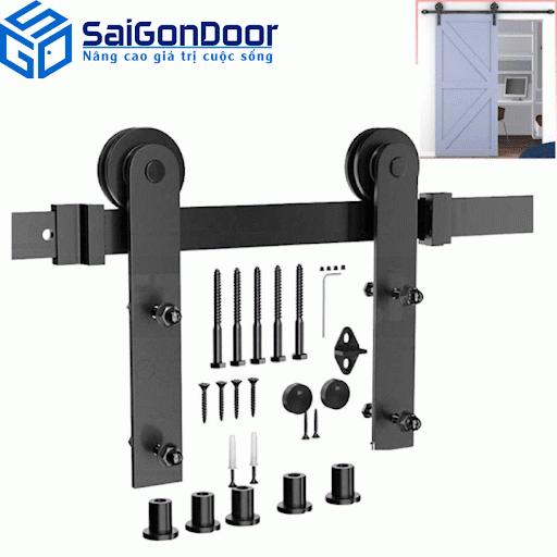 Mẫu ray trượt cửa được sử dụng phổ biến trong các công trình Mẫu ray trượt cửa được sử dụng phổ biến trong các công trình