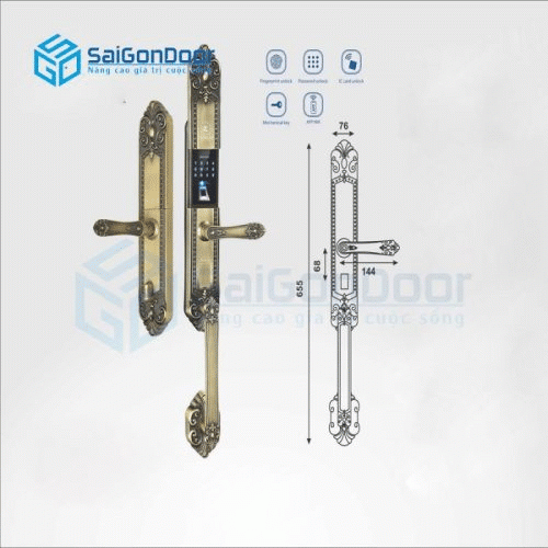 Tay nắm cửa Sài Gòn Door Tay nắm cửa Sài Gòn Door