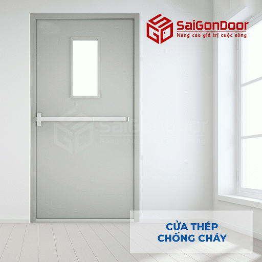 Cửa chống cháy là gì? Quy trinh lap dat cua chong chay tai nha chat luong cao dam bao an toan 1