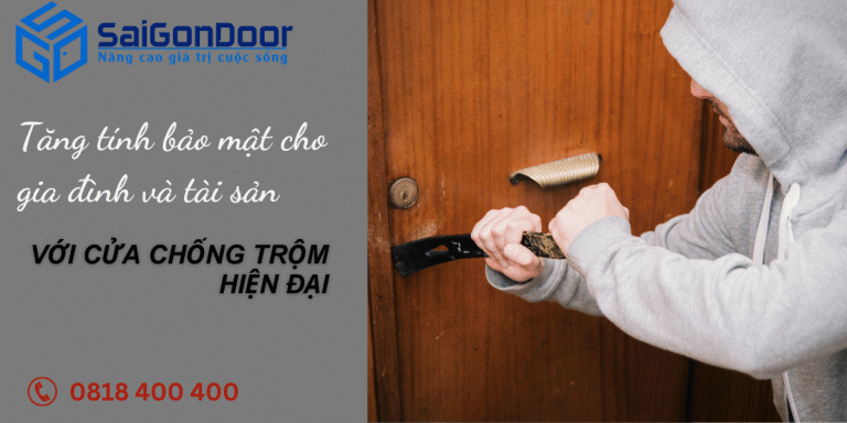 Tăng tính bảo mật cho gia đình và tài sản với cửa chống trộm hiện đại Tăng tính bảo mật cho gia đình và tài sản với cửa chống trộm hiện đại