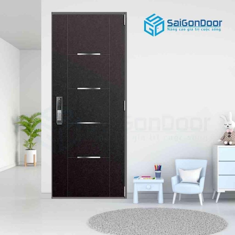 Cửa thép vân gỗ Hàn Quốc có độ bền cao, chịu lực tốt và giá trị thẩm mỹ cao cửa phù hợp với phong cách kiến trúc