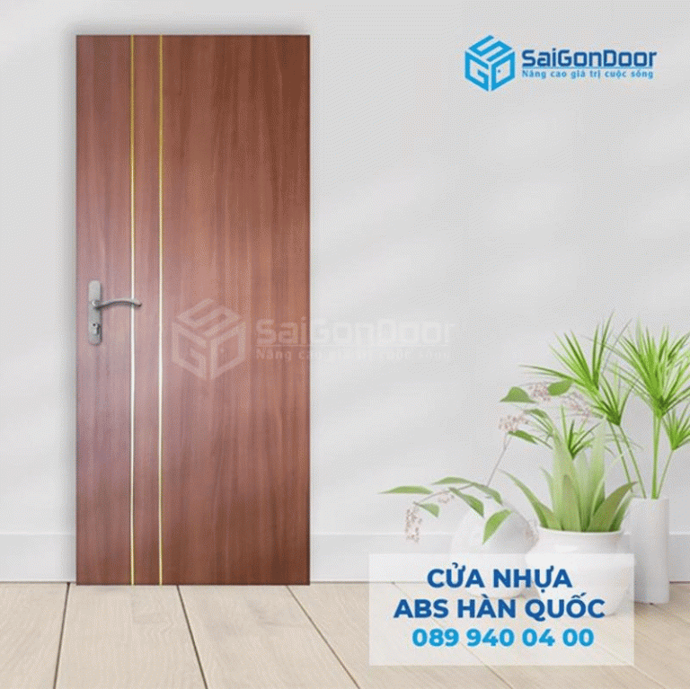 Mẫu cửa ABS Hàn Quốc hiện đại, basic Khám phá ưu điểm của cửa ABS Hàn Quốc so với các loại cửa khác