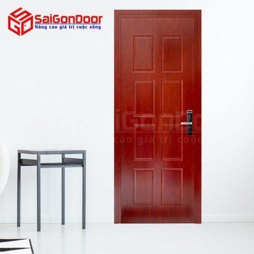 Cửa nhựa giả gỗ composite LX4 07