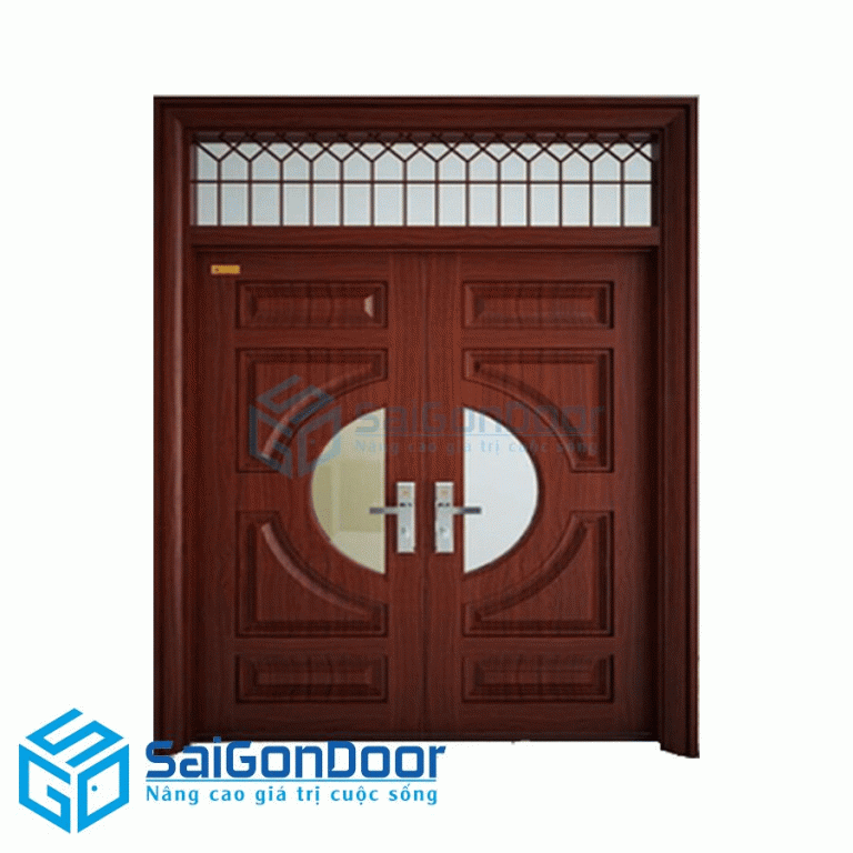 Cửa thép vân gỗ được thiết kế với cấu trúc lõi bảo ôn và lớp cách nhiệt sự kết hợp hoàn hảo giữa độ bền của cửa thép và vẻ đẹp tự nhiên của vân gỗ