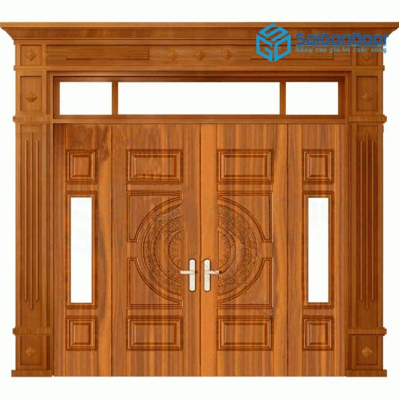 Cấu trúc lõi bảo ôn và lớp cách nhiệt giúp cửa kết hợp có hiệu suất cách nhiệt cao sự kết hợp hoàn hảo giữa độ bền của cửa thép và vẻ đẹp tự nhiên của vân gỗ