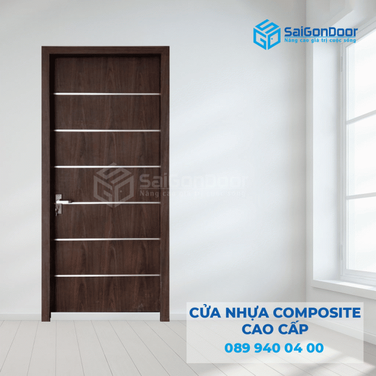 Cửa nhựa composite có sự đa dạng về thiết kế và màu sắc Ưu điểm của cửa nhựa composite so với cửa gỗ tự nhiên