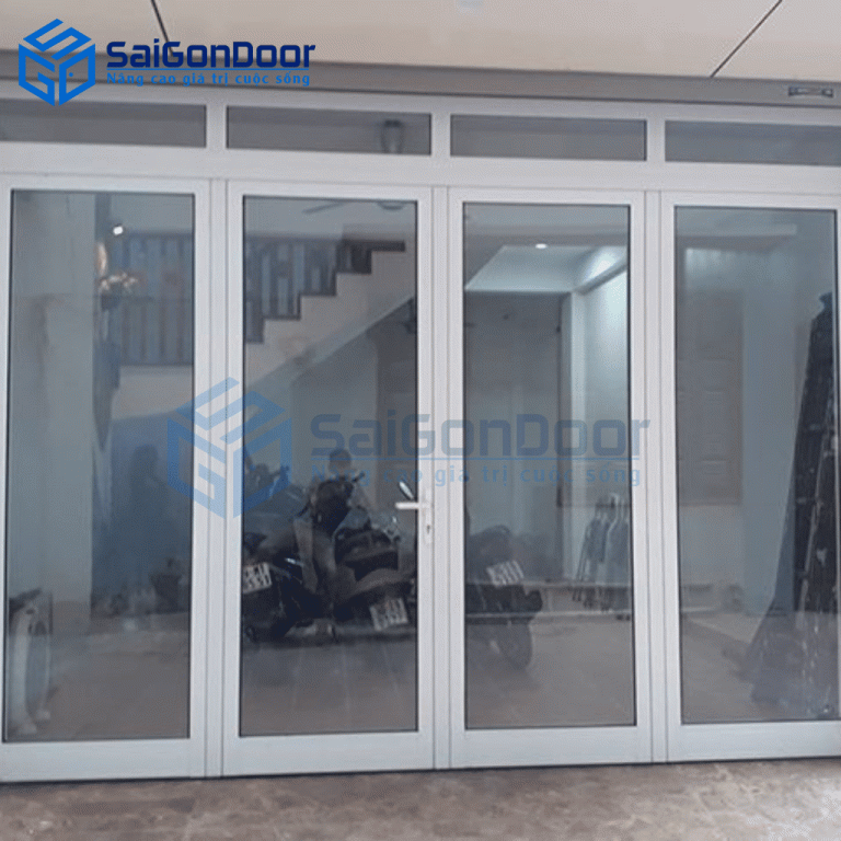 Cửa nhựa lõi thép có cấu tạo gồm phần khung, cánh, gioăng cao su và phụ kiện những lưu ý khi lựa chọn cửa nhựa lõi thép