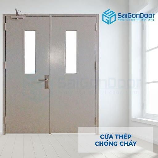 Với mẫu 2 cánh cửa và ổ khóa an toàn, đảm bảo tính riêng tư và bảo mật cho cư dân Với mẫu 2 cánh cửa và ổ khóa an toàn, đảm bảo tính riêng tư và bảo mật cho cư dân