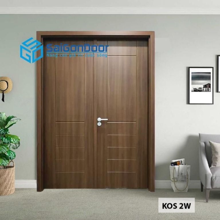 Cửa Nhựa Giả Gỗ 2 Cánh - Lựa Chọn Tuyệt Vời Cho Ngôi Nhà Hiện Đại 11 Cửa nhựa giả gỗ 2 cánh