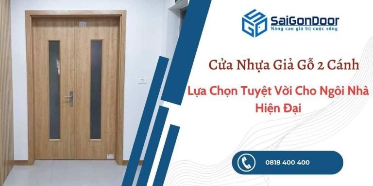 cửa nhựa giả gỗ 2 cánh Cửa nhựa giả gỗ 2 cánh