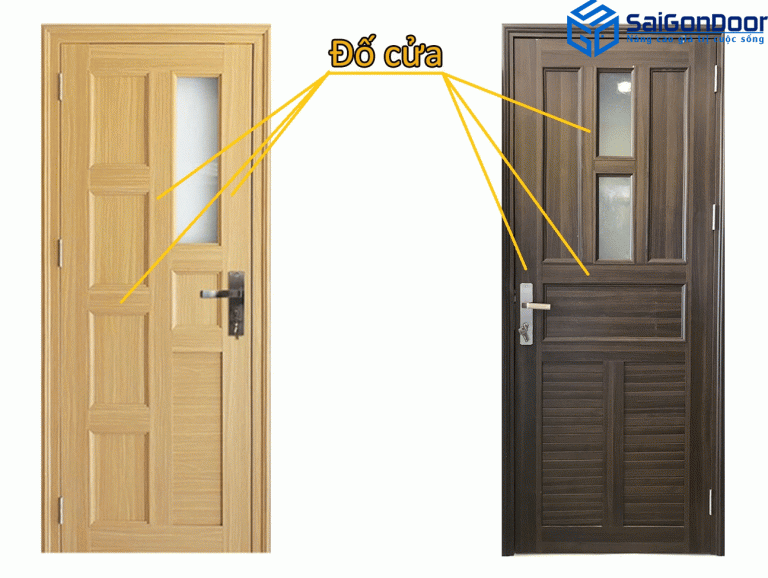 Đố cửa nhựa giả gỗ Đố cửa nhựa giả gỗ