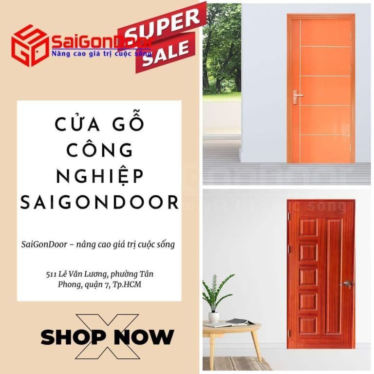 Cửa Gỗ Công Nghiệp - Những Thông Tin Cần Biết 8 cua-go-cong-nghiep-hdf-1