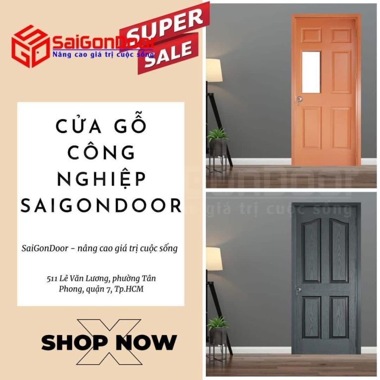 Cửa Gỗ Công Nghiệp - Những Thông Tin Cần Biết 6 cua-go-cong-nghiep-hdf