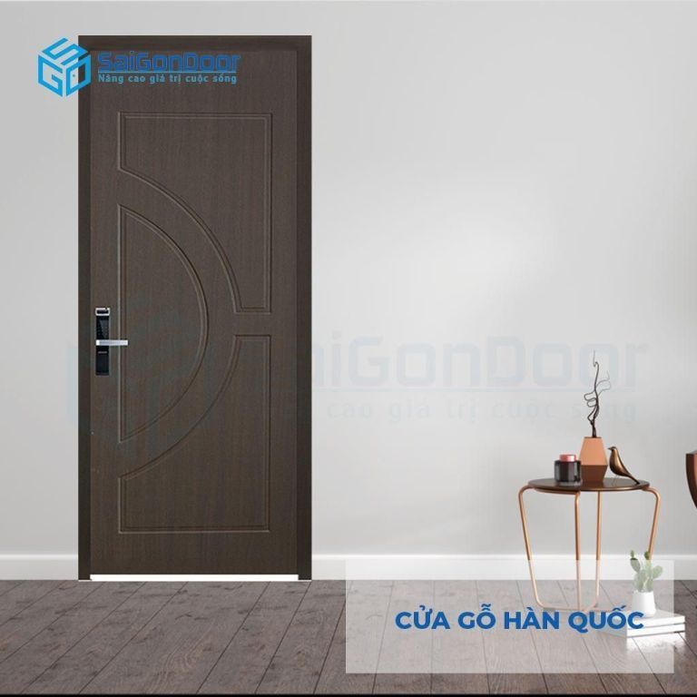 Mẫu cửa màu đen hoa văn bán nguyệt các mẫu cửa nhựa cao cấp chất lượng